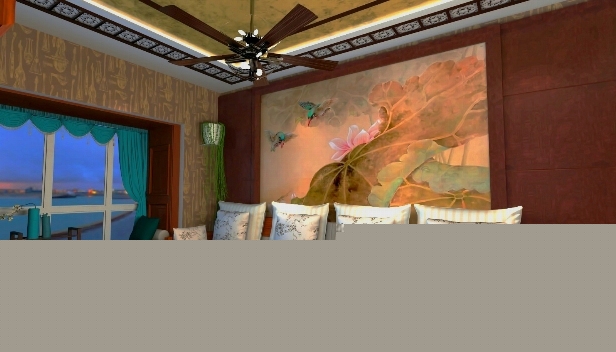 137.68㎡/三室兩廳一衛(wèi)/中式