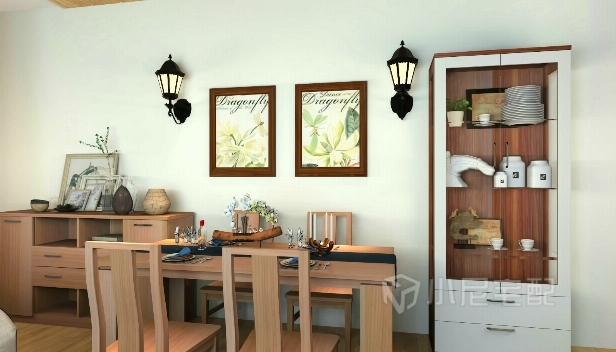 88.55㎡/兩室兩廳一衛(wèi)/新古典