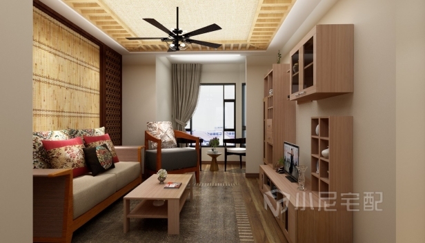 82㎡/兩室兩廳一衛(wèi)/東南亞