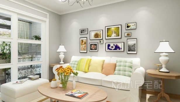 70㎡/兩室兩廳一衛(wèi)/簡約