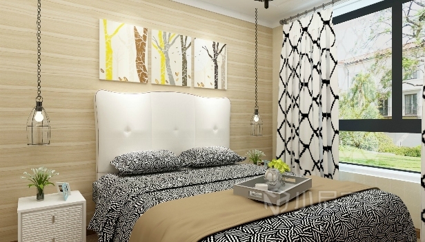 130㎡/三室一廳兩衛(wèi)/簡約