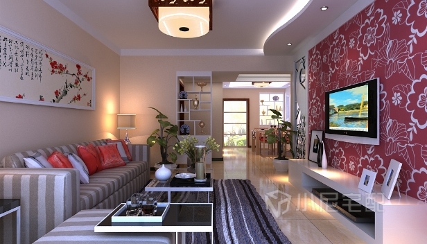 135㎡/三室兩廳兩衛(wèi)/簡(jiǎn)約