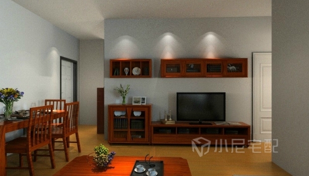 66㎡/三室一廳一衛(wèi)/現(xiàn)代