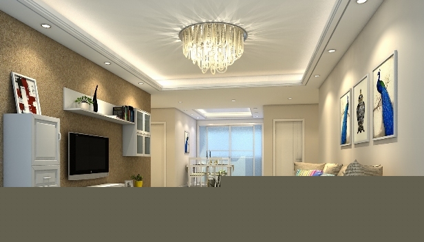 136㎡/三室兩廳兩衛(wèi)/現(xiàn)代