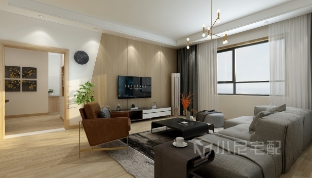 105㎡/兩室兩廳一衛(wèi)/簡(jiǎn)約