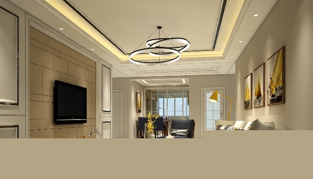 116㎡/三室兩廳兩衛(wèi)/現(xiàn)代