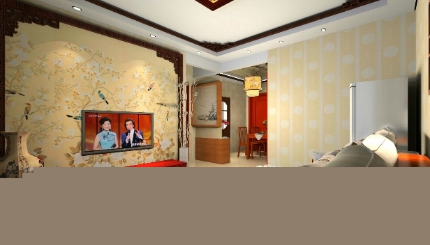 89㎡/兩室一廳一衛(wèi)/中式