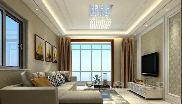 131㎡/三室兩廳兩衛(wèi)/歐式