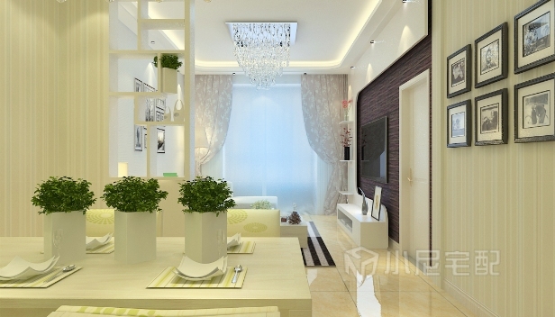 92㎡/兩室兩廳一衛(wèi)/簡(jiǎn)約