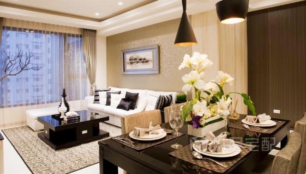 132㎡/三室兩廳一衛(wèi)/現(xiàn)代