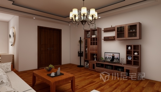 106㎡/兩室兩廳兩衛(wèi)/中式