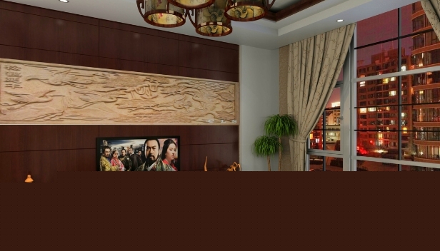 92.64㎡/三室兩廳一衛(wèi)/中式