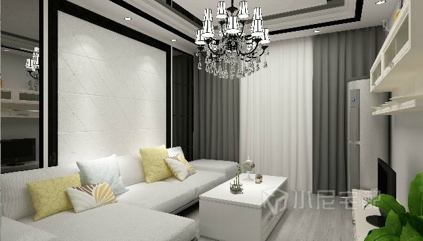 89㎡/三室一廳一衛(wèi)/現(xiàn)代