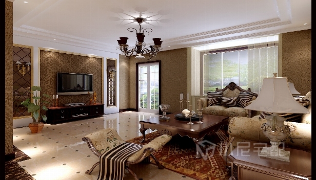 130㎡/三室兩廳一衛(wèi)/中式