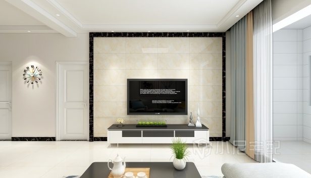 110㎡/三室兩廳兩衛(wèi)/現(xiàn)代