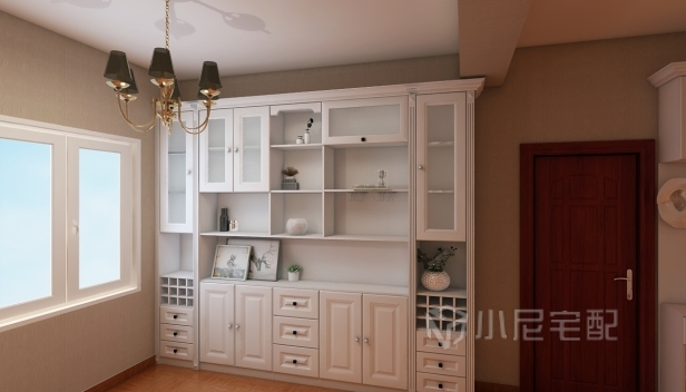 100㎡/三室一廳一衛(wèi)/現(xiàn)代