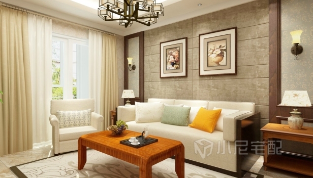 115㎡/三室一廳兩衛(wèi)/中式