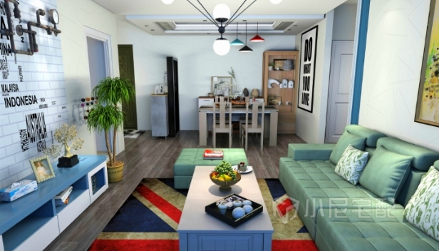 78.64㎡/兩室兩廳一衛(wèi)/現代